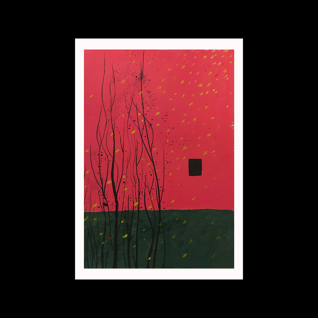 水粉风景一幅～（图ZMjM1NDc3OTU2） - 创作习作 - 站酷设计师共二亓原创素材 - 站酷ZCOOL