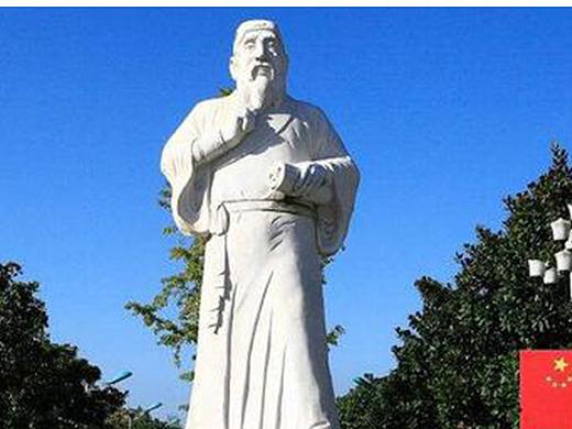 “兵圣”孙武人物雕像