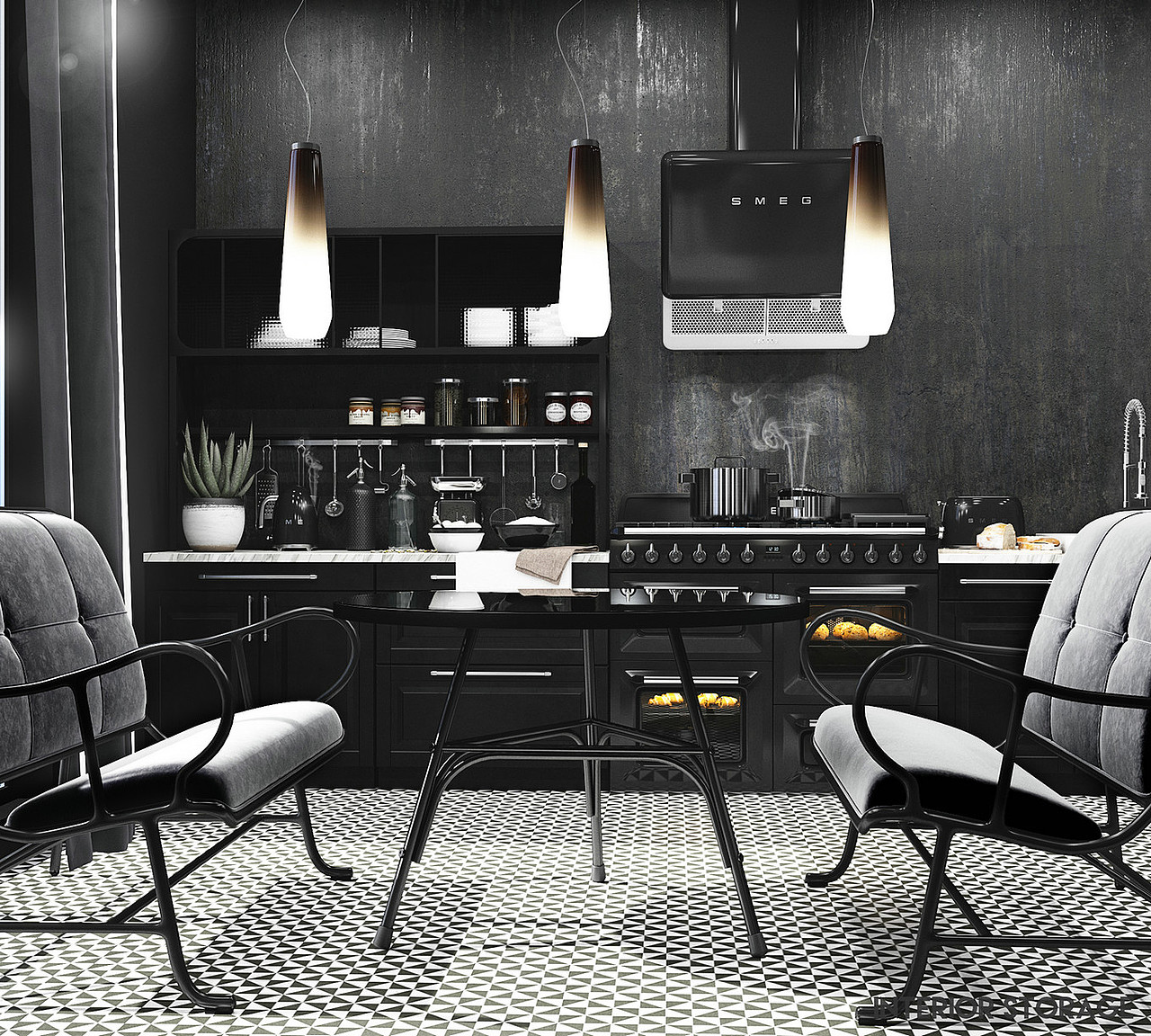 裔晨作品:黑色梦境