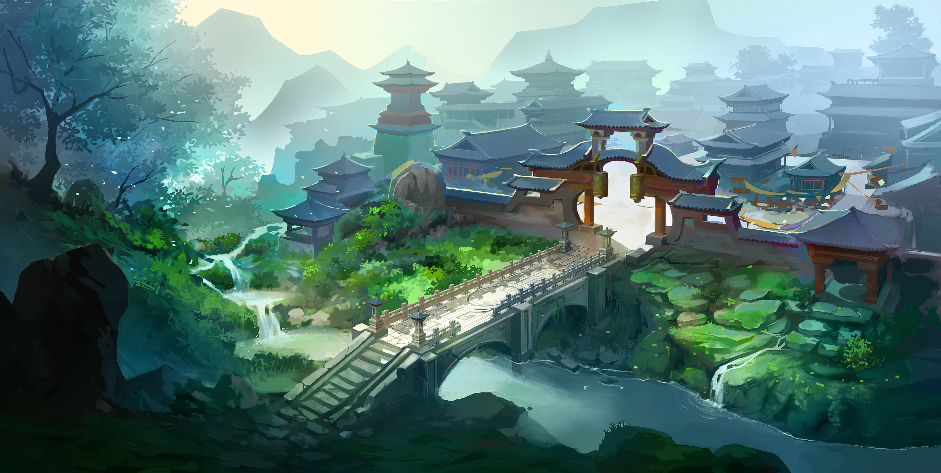 南安桥|插画|概念设定|暖狐化形 - 原创作品 - 站酷 (zcool)