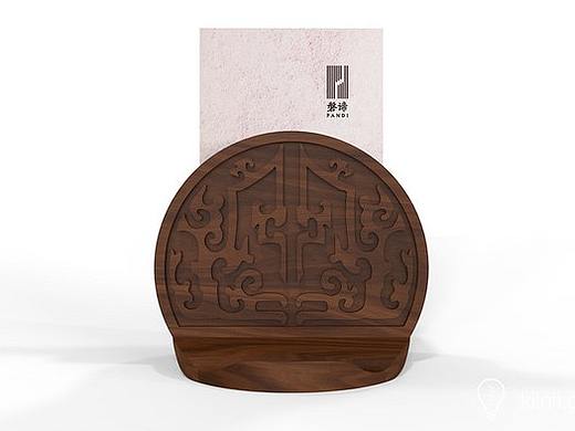 【磐谛】 夔纹酸枝木 名片夹