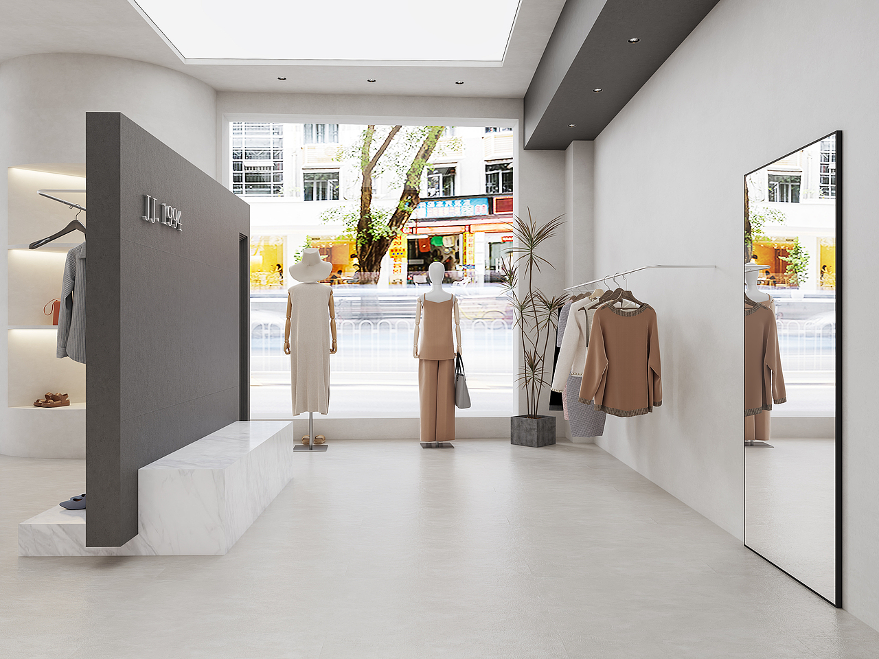 服装店效果图（图ZMzEyOTIwOTEy） - 家装设计 - 站酷设计师淮安四维视觉表现原创素材 - 站酷ZCOOL