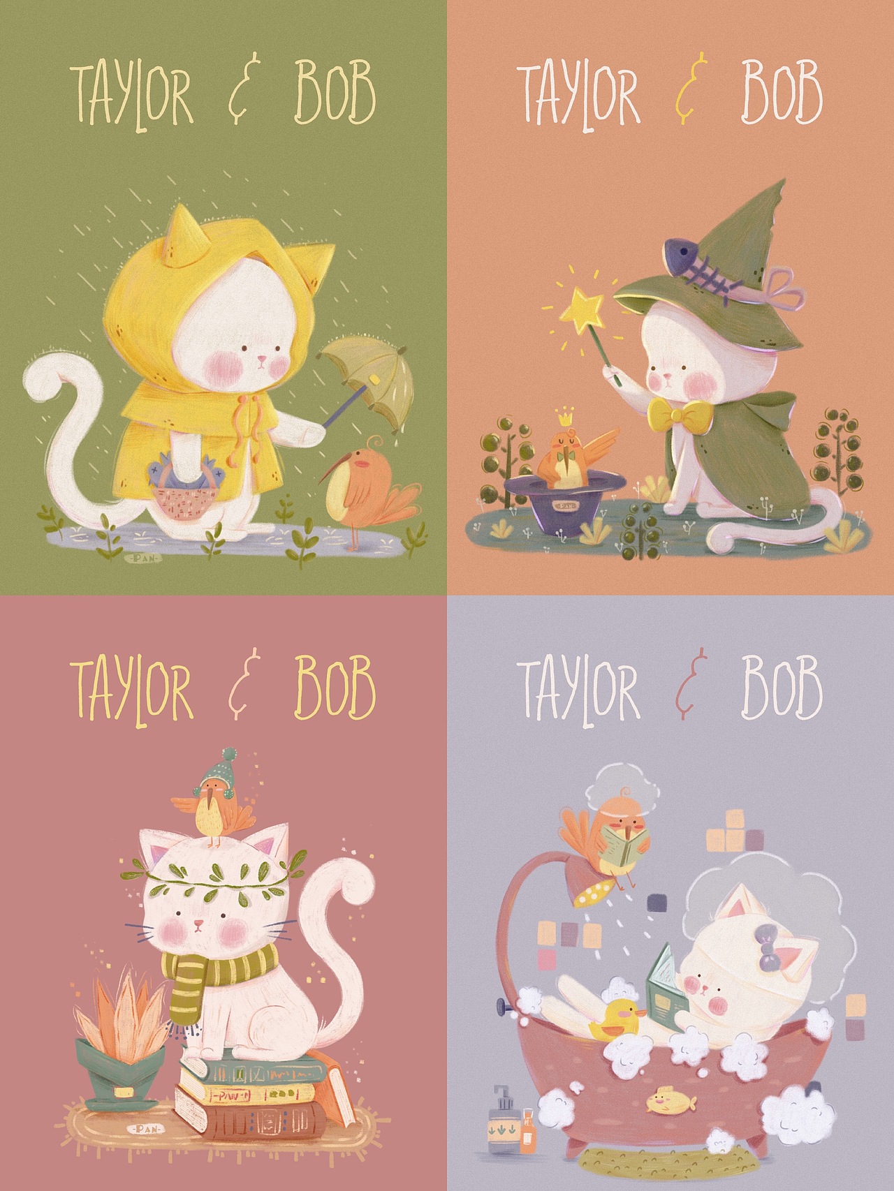 2021儿童插画作品合集