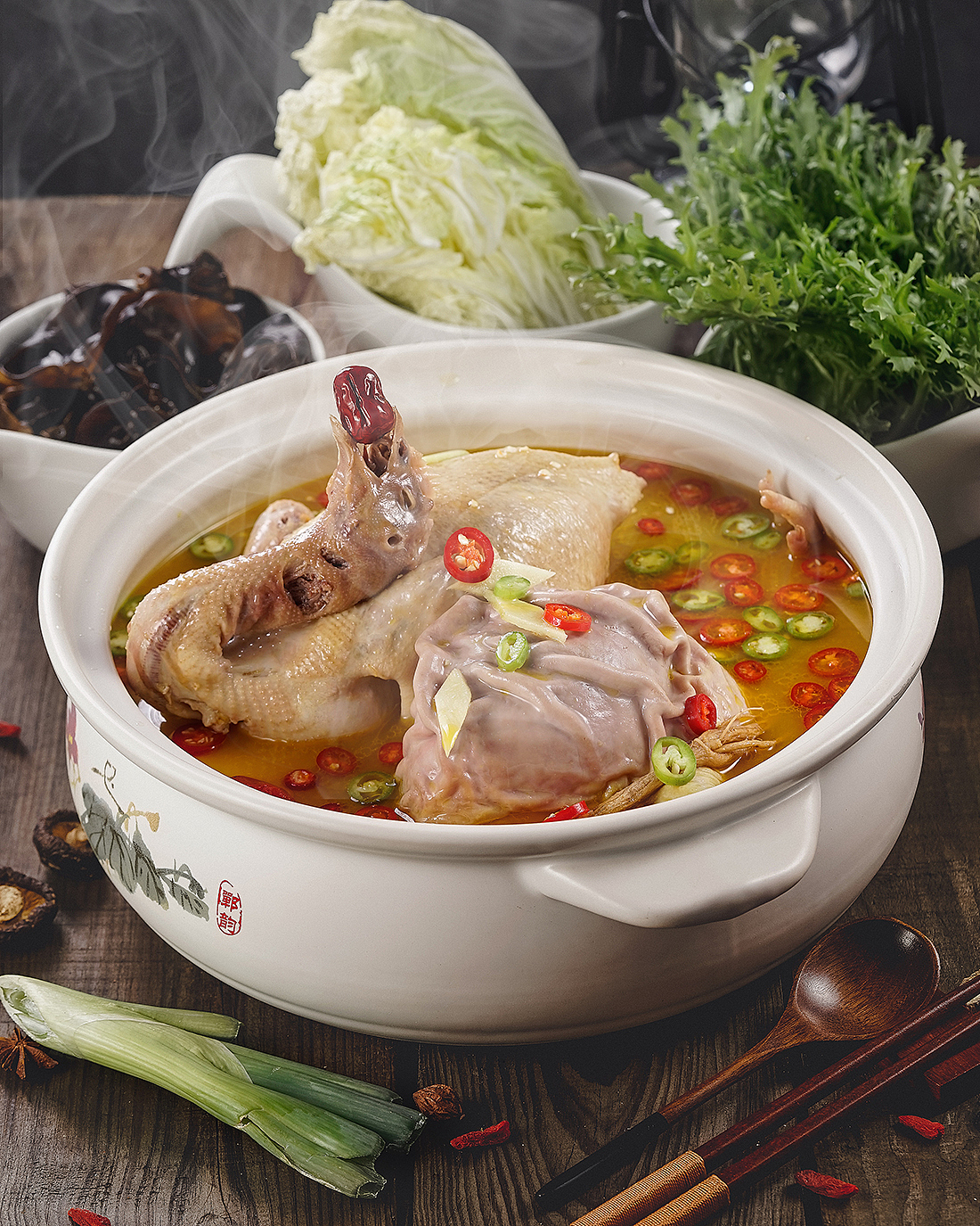 《猪肚鸡》拍摄