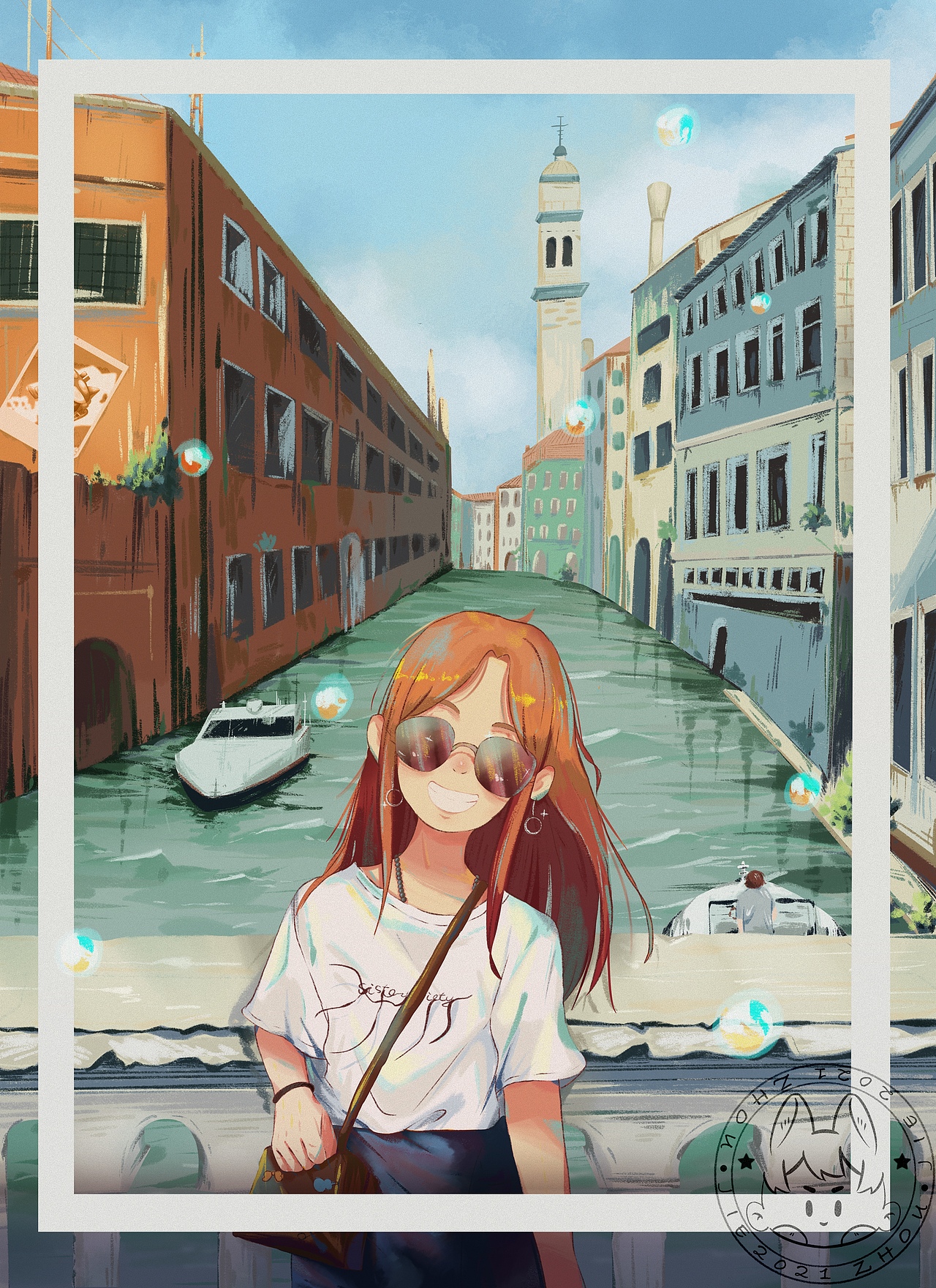 旅行日记-iPad创作（图ZMjUyODE0ODk2） - 创作习作 - 站酷设计师哆啦画画了么原创素材 - 站酷ZCOOL