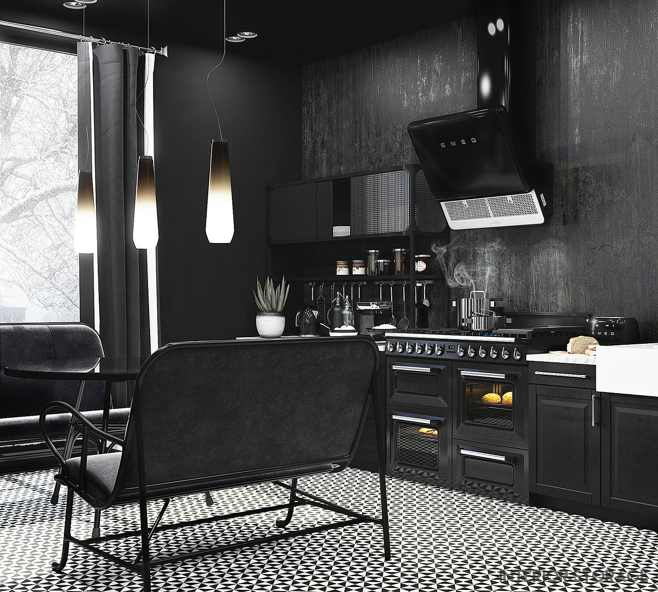 裔晨作品:黑色梦境