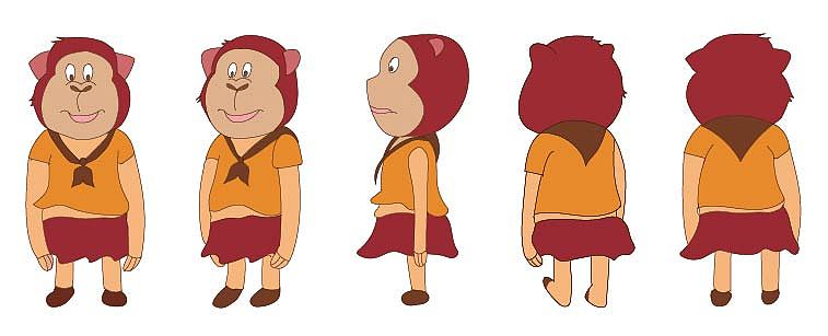 插画四格漫画练习--"猿粪"（图ZMTg3NjAzMzY4） - 商业插画 - 站酷设计师小苹果99原创素材 - 站酷ZCOOL