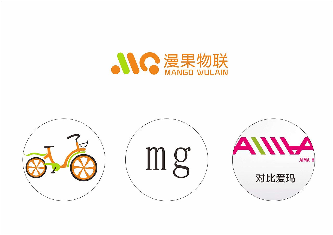 LOGO设计之漫果单车（图ZMTE3NDcwODQw） - 品牌 - 站酷设计师手扒面原创素材 - 站酷ZCOOL