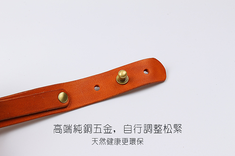 原创设计手工制作植鞣牛皮手链手镯子