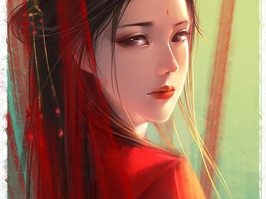 汉服美女（个人主页-ZMzAxMTE3NjA=） - 创作习作 - 站酷设计师Hein27原创素材 - 站酷ZCOOL