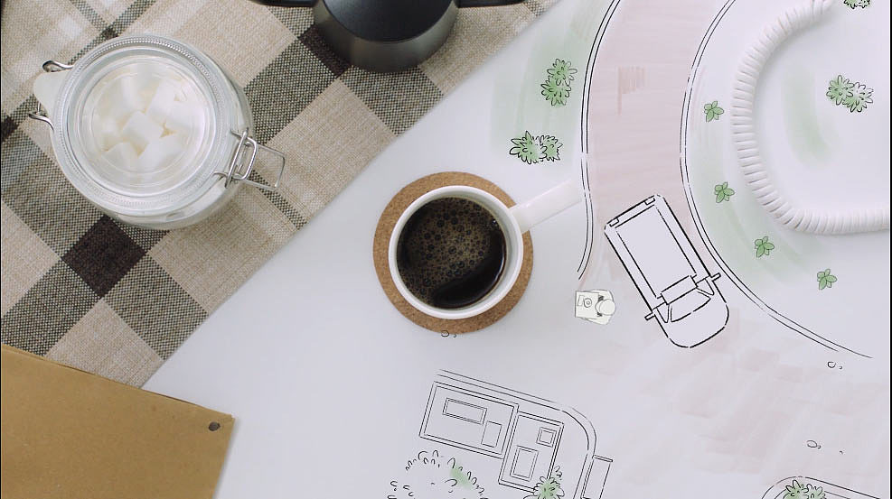 手绘动画/创意MG动画/实拍+动画【天虹集团】