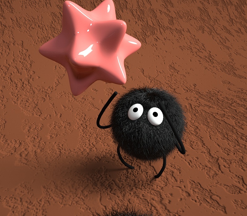 千与千寻中的灰尘精灵