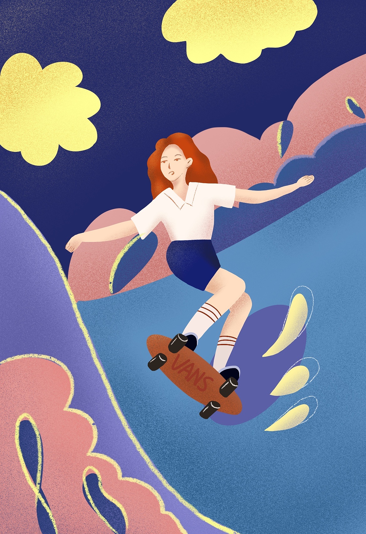 各种各样不同风格的插画|插画|商业插画|辛小九 - 原创作品 - 站酷