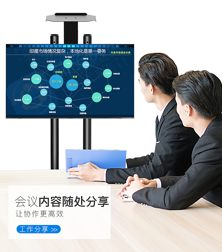 日常工作-移动电视推车