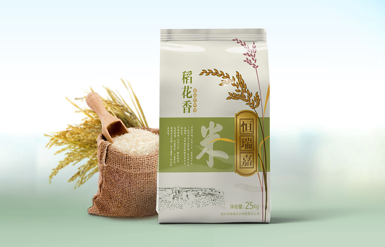 稻花香米包装
