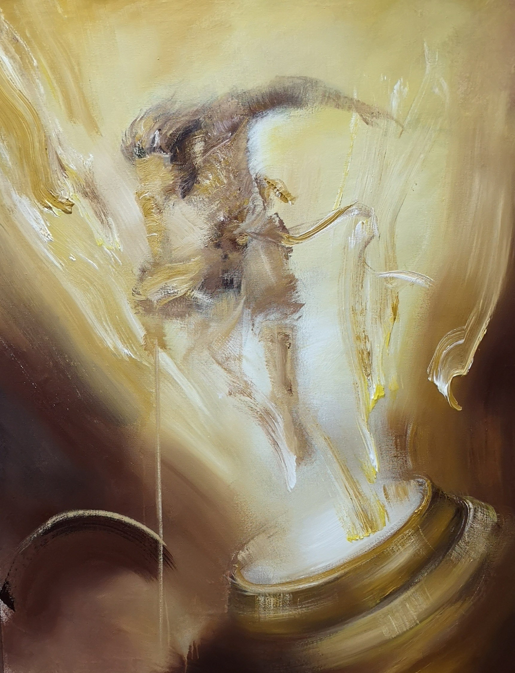 悟空|纯艺术|油画|画家邓宇 - 原创作品 - 站酷 (zcool)