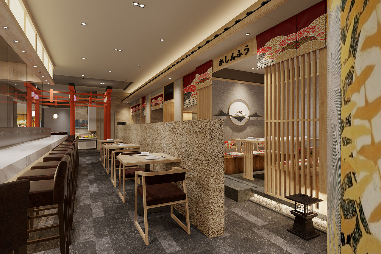 日本料理II（图ZMTg5Mjg2ODI0） - 家装设计 - 站酷设计师KentonWong原创素材 - 站酷ZCOOL