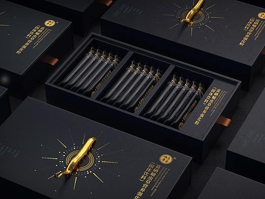 保健品包装设计，富硒蛹虫草营养强化粉