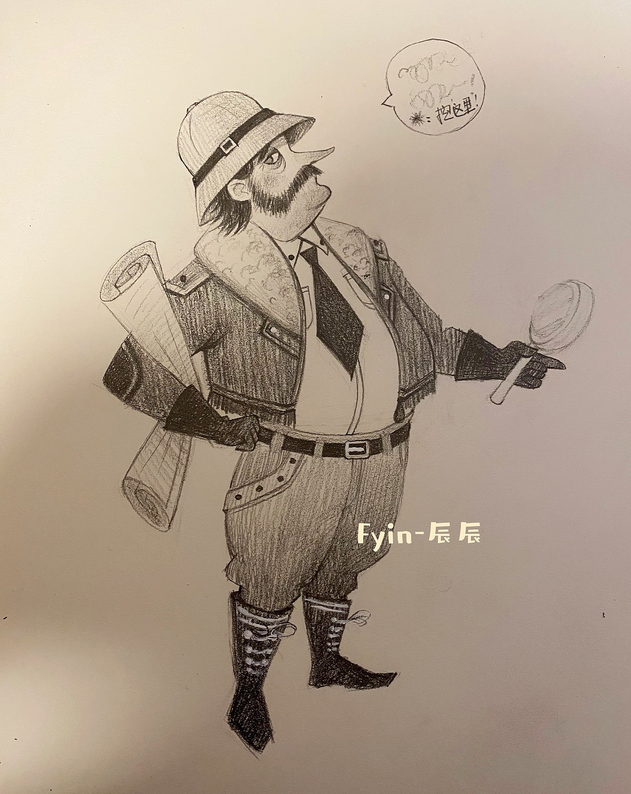 几个原创插画角色的练习