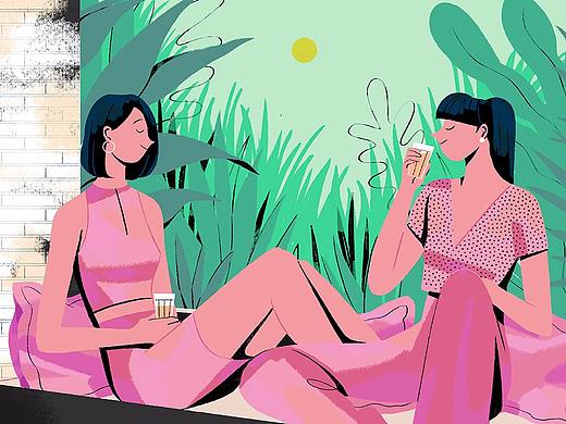 May & June Illustrations