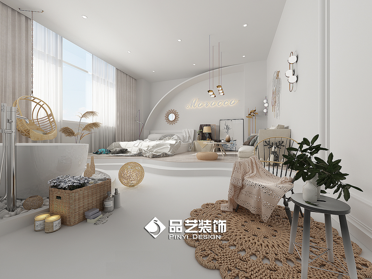 艺术主题酒店装修设计 民宿酒店设计