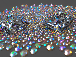 #AI創(chuàng)作實(shí)驗(yàn)室#鉆石與美金