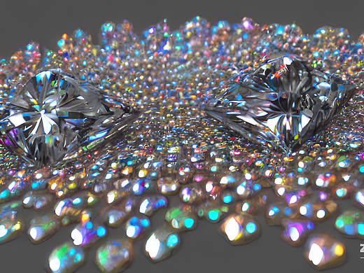 #AI创作实验室#钻石与美金（个人主页-ZNjI4NzcwNzY=） - AI作品 - 站酷设计师ooooo古原创素材 - 站酷ZCOOL