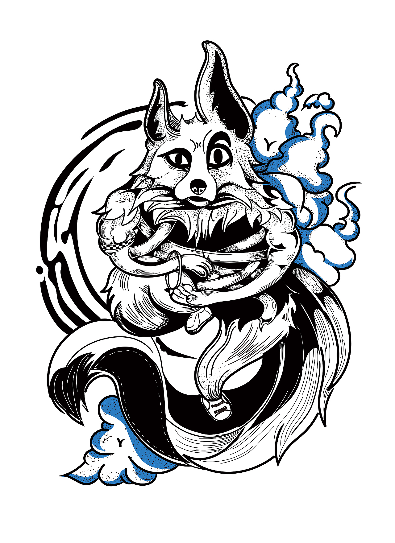狐狸（图ZMTI0ODAzNjEy） - 商业插画 - 站酷设计师那雯原创素材 - 站酷ZCOOL