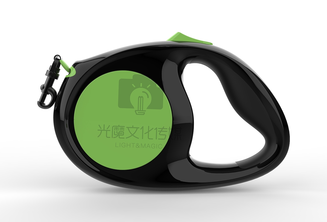 宠物牵引绳建模图