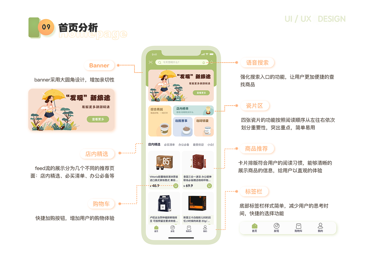 小熊咖啡app设计（图ZMjkwNjY4NDky） - APP界面 - 站酷设计师朱迪斯原创素材 - 站酷ZCOOL