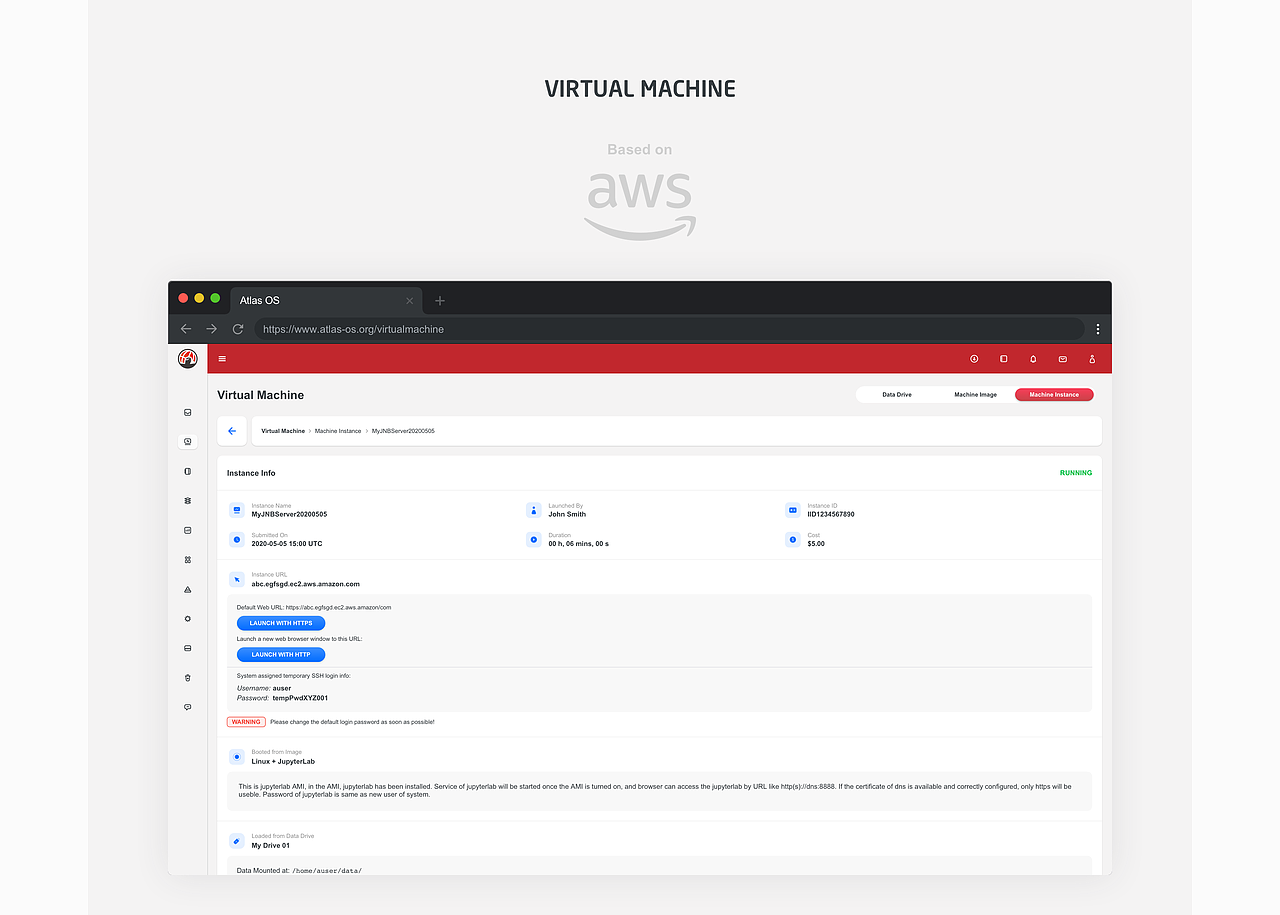 Atlas OS 云操作系统|UI|软件界面|Jujube_Gu_原创作品-站酷ZCOOL