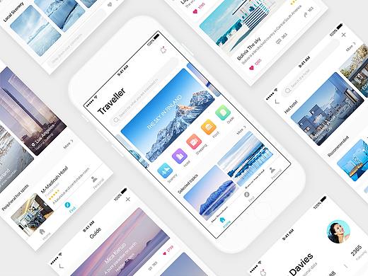 Traveller App Design