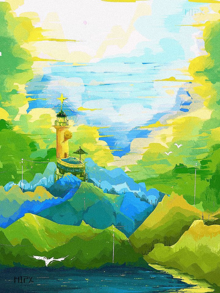 绿海
