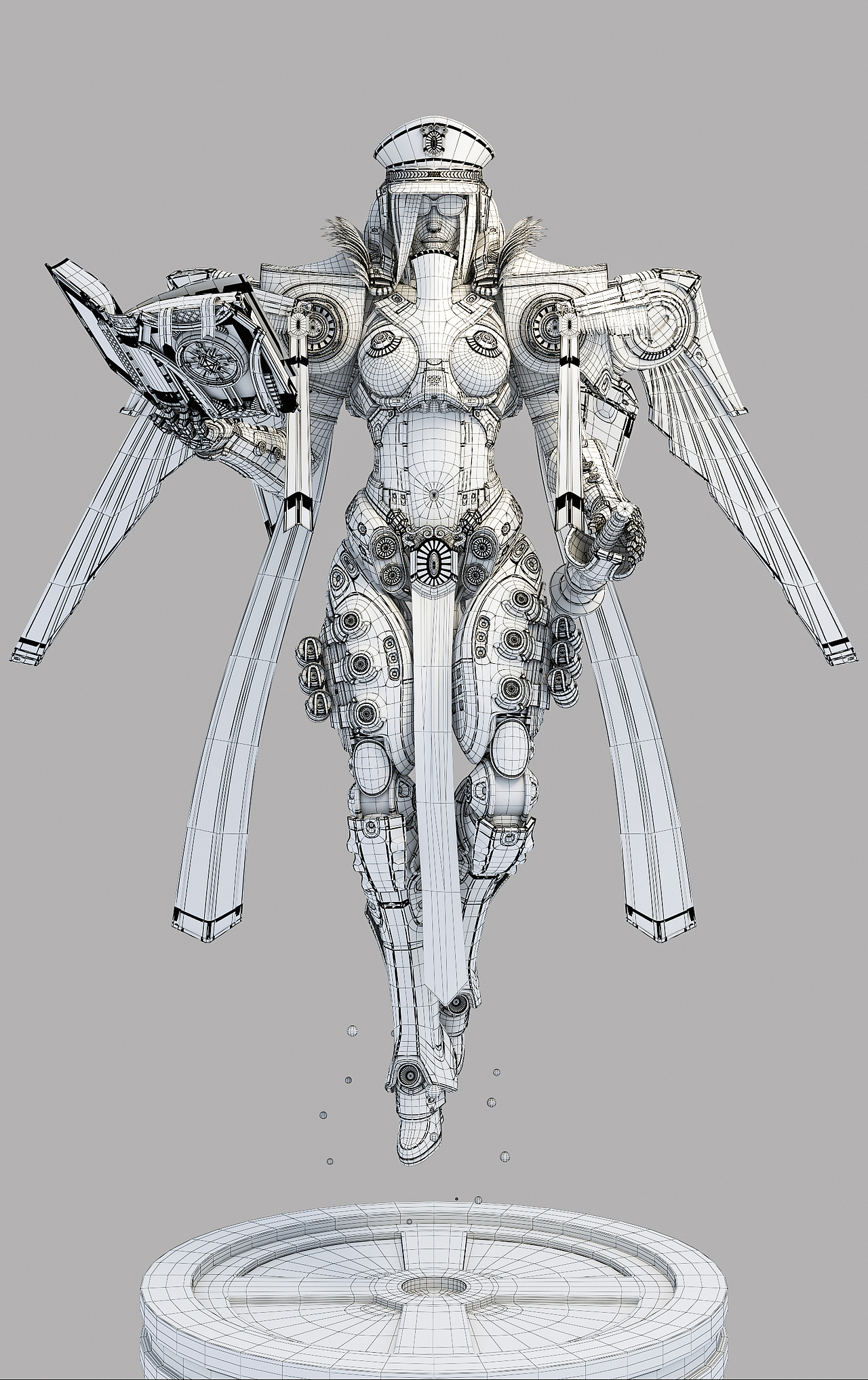 maya模型:审判之神