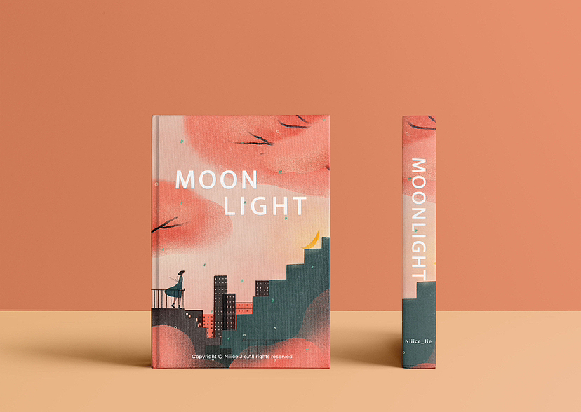 《Moon Light》系列原創(chuàng)插畫（圖ZMzY3OTYxODQ0） - 創(chuàng)作習(xí)作 - 站酷設(shè)計師尼尼米斯原創(chuàng)素材 - 站酷ZCOOL