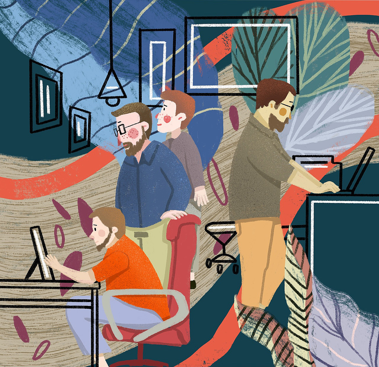 插画（图ZMTIxMTQyMjc2） - 创作习作 - 站酷设计师miao酸奶原创素材 - 站酷ZCOOL