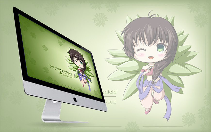 【多肉精灵の千佛手】Q版人物绘-头像·手机高清壁纸·电脑高清壁纸免费下载-小豚出品