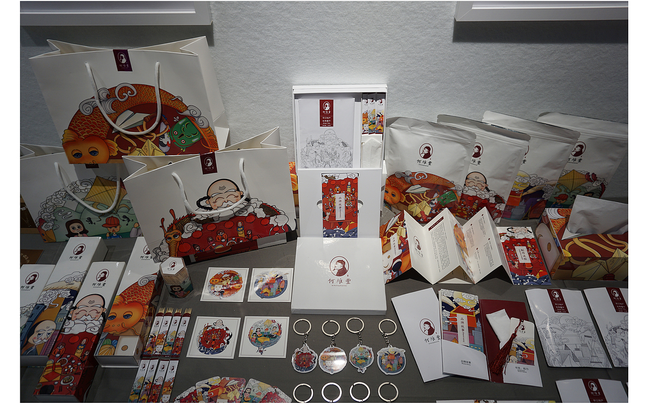 何维丰酱干品牌与插画设计