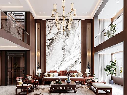 新中式别墅，东方清韵，归于静谧