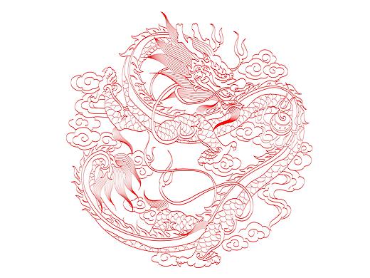 盘龙绘制（个人主页-ZMzc4OTI5NjQ=） - IP形象 - 站酷设计师uxxz1989原创素材 - 站酷ZCOOL