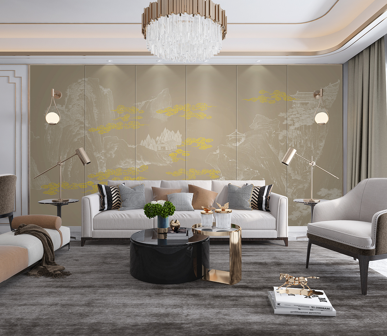 艾嘉利丝印壁画