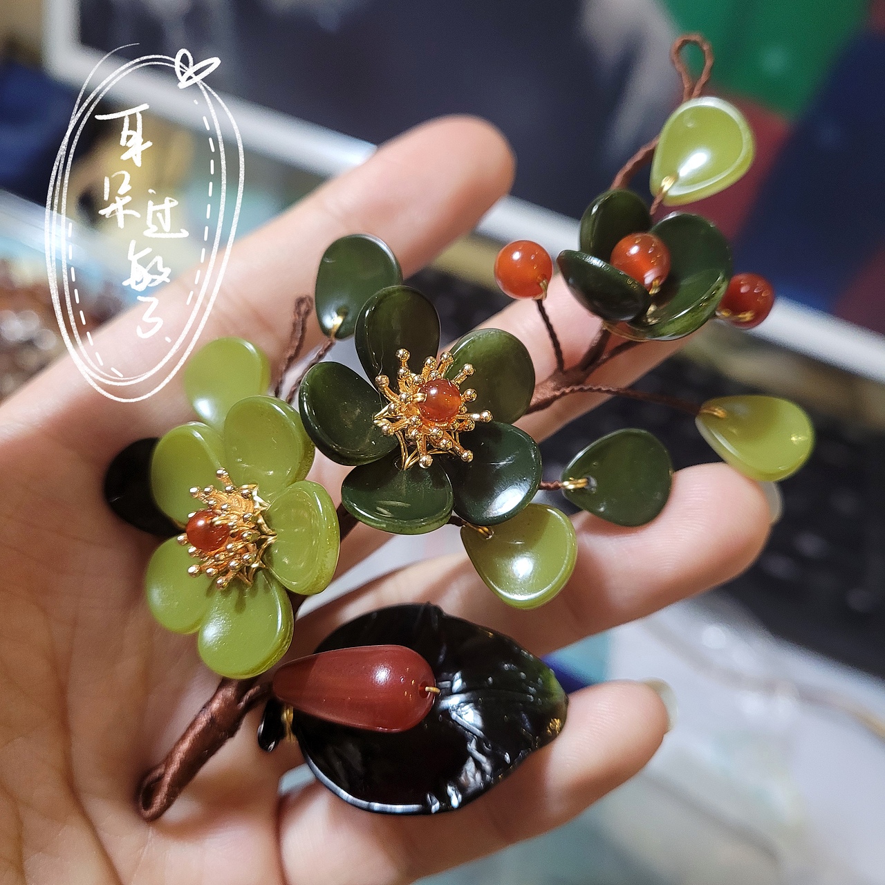 簪娘的手作时间 贰（图ZMjU1NDk4Mzgw） - 首饰设计 - 站酷设计师耳朵过敏了原创素材 - 站酷ZCOOL