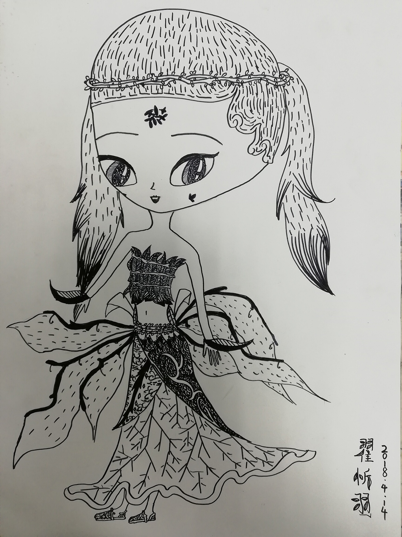 一个十岁女孩子的小梦想（图ZMTI5MzM0MDA0） - 单幅漫画 - 站酷设计师Momax工作室原创素材 - 站酷ZCOOL