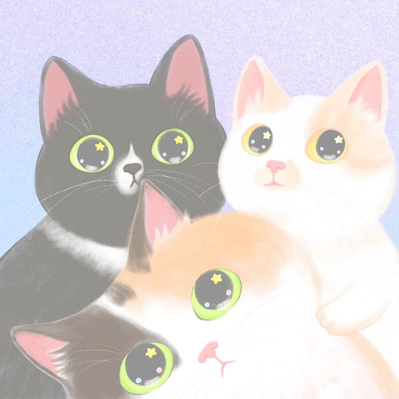 近期宠物头像定制（图ZMTQzMjg0NjI0） - 艺术插画 - 站酷设计师少女猫猫CAT原创素材 - 站酷ZCOOL