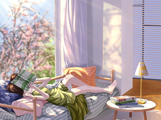 午后慵懒的阳光