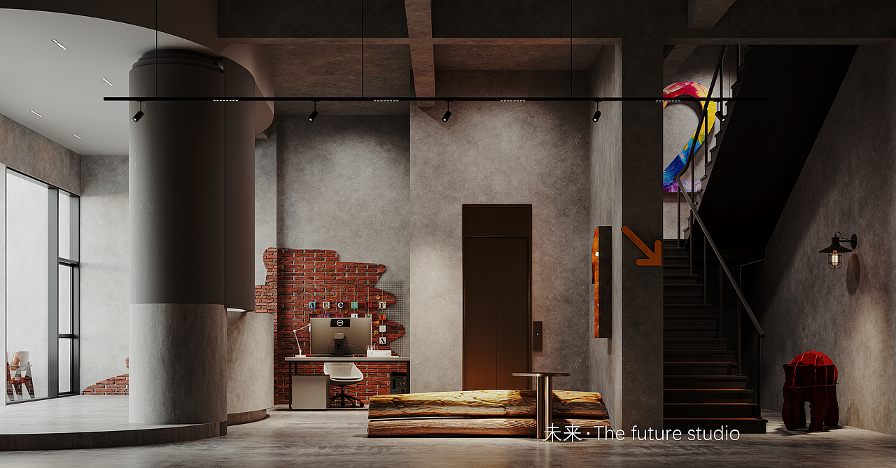 工装工业风-未来效果图