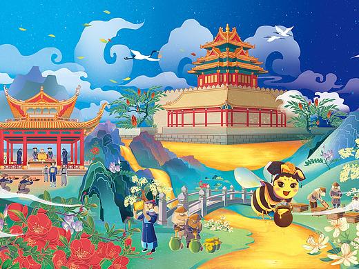 黄龙县蜂蜜×故宫