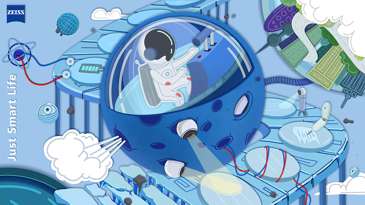 蔡司智锐镜片包装设计|seeing beyond 洞察未来（图ZMjIwNzkzNTYw） - 包装 - 站酷设计师有毒的小孩原创素材 - 站酷ZCOOL