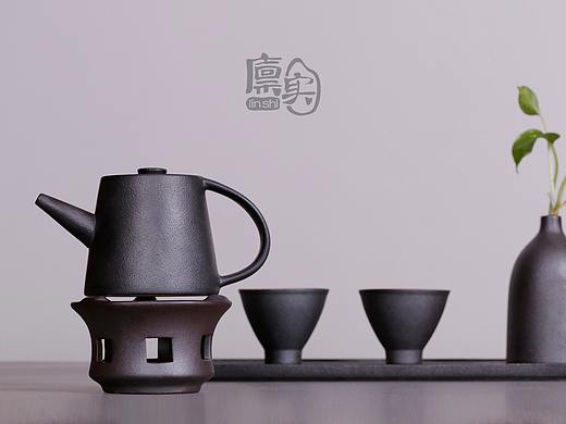商业拍摄 黑陶茶具
