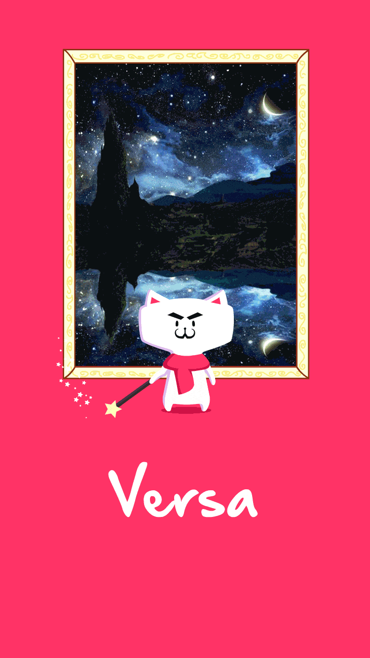 人工智能视觉创作APP VERSA——品牌吉祥物设计（图ZMTE4Njg3MDY4） - 商业插画 - 站酷设计师桃玺原创素材 - 站酷ZCOOL